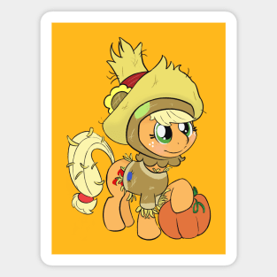 Scarecrow Applejack Magnet